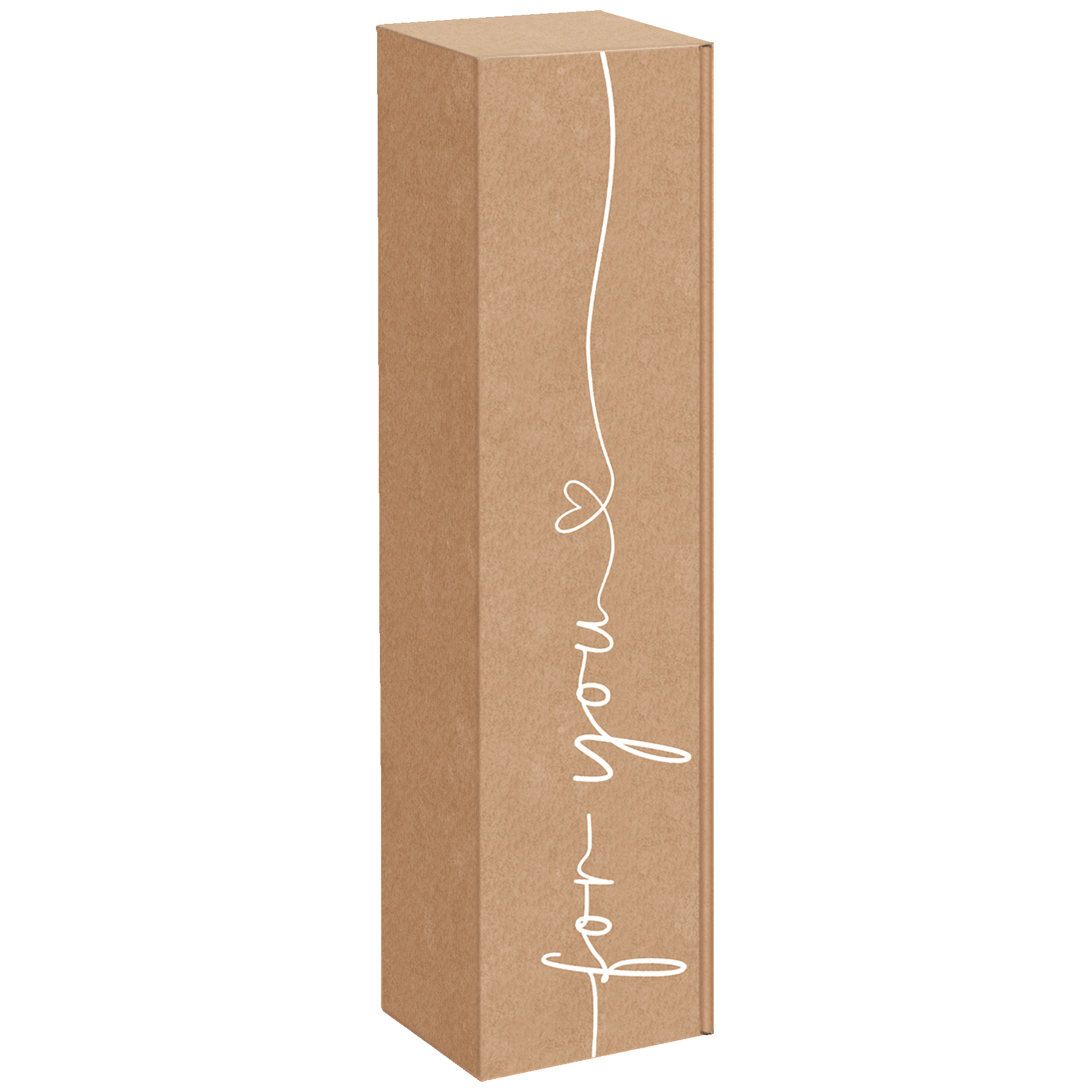 Präsentkarton - For You - 1 x 0,75 l