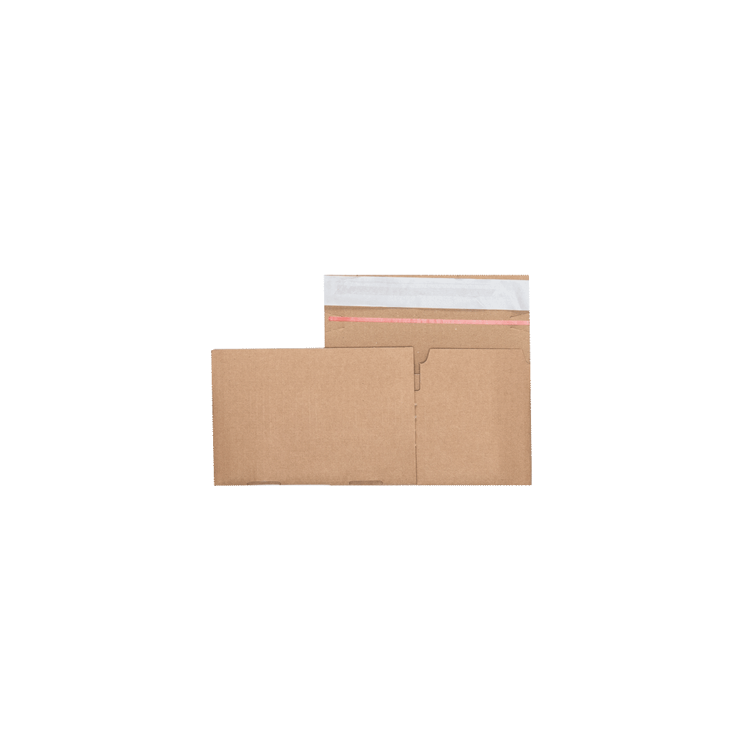 Blitzkarton braun 285x190x95mm flachliegend
