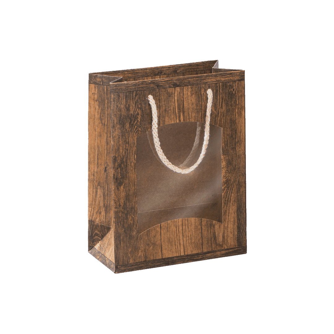 Geschenktüte Mini mit Sichtfenster