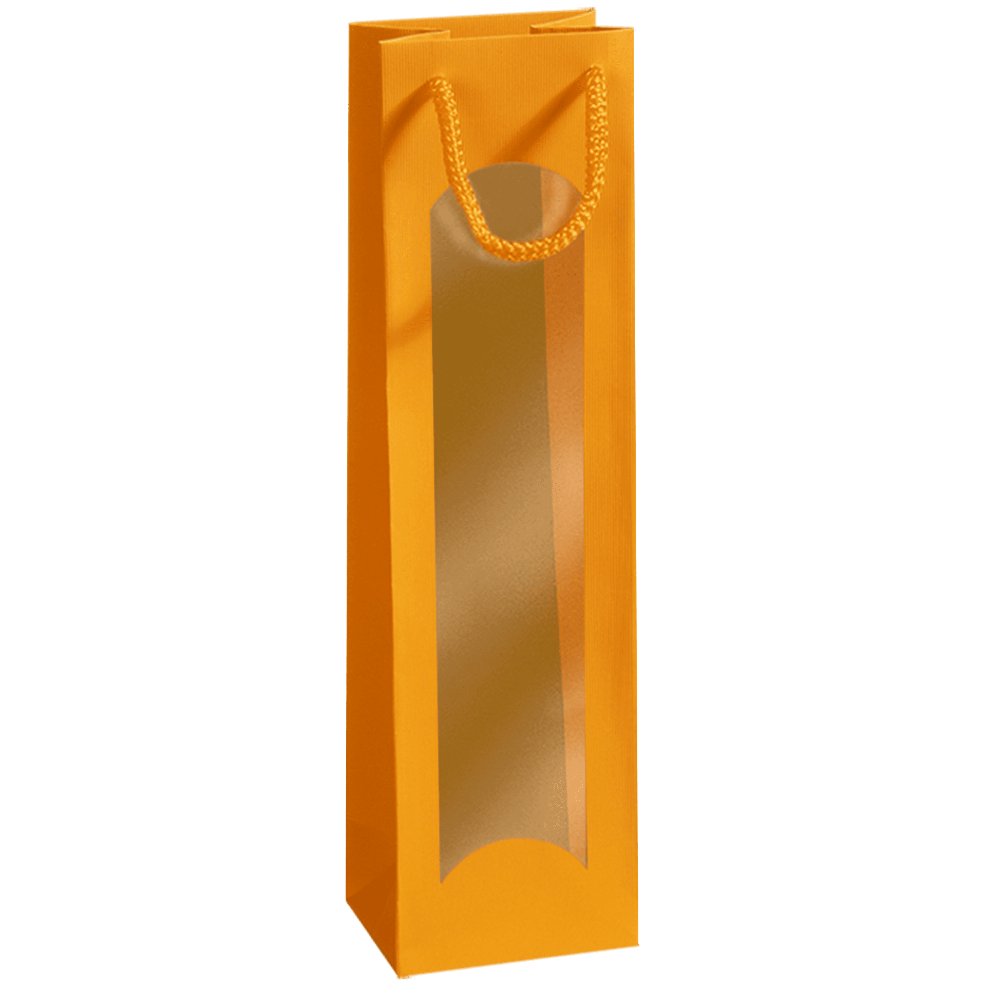 Papiertüte - Orange - 1 x 0,75 l / 1,0 l