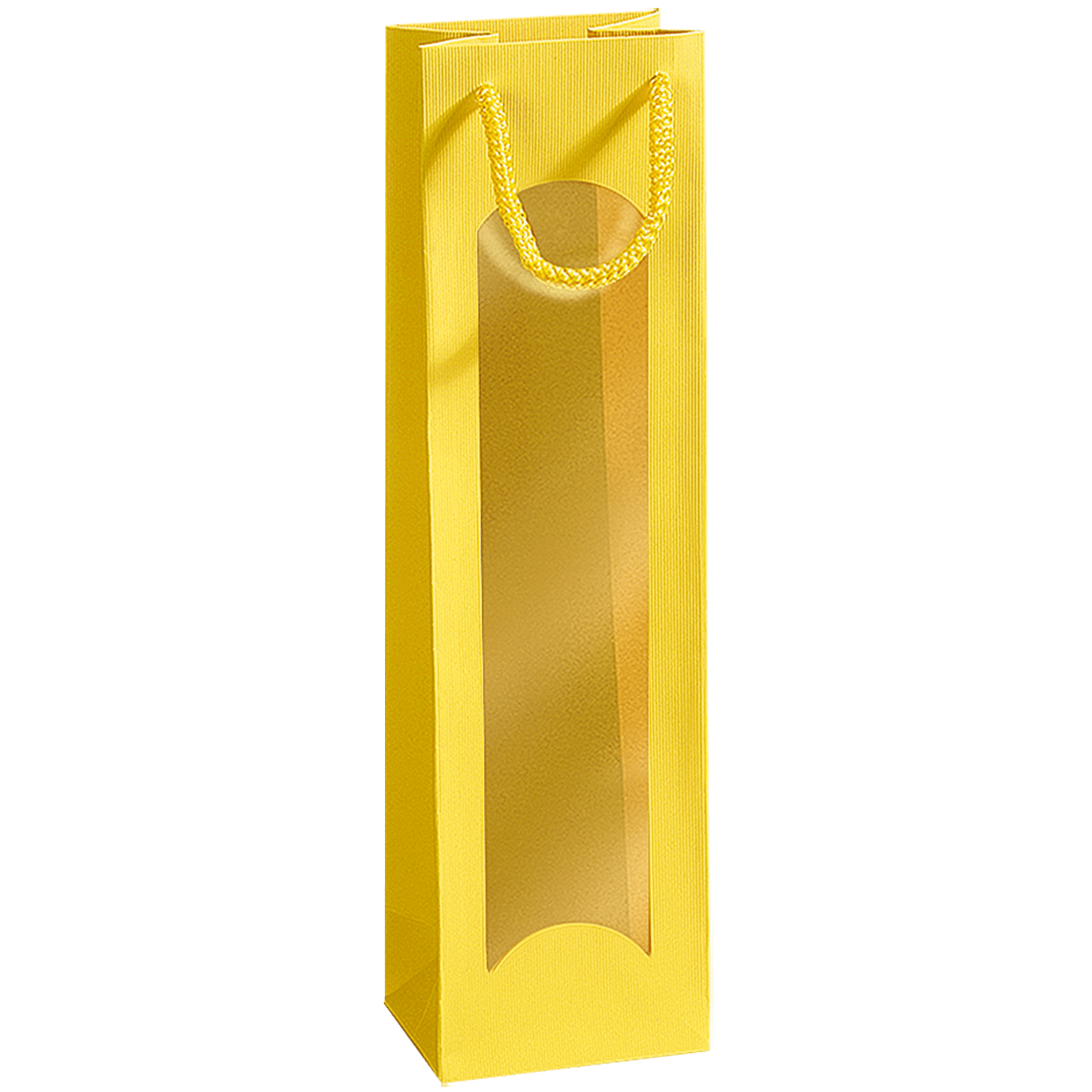 Papiertüte - Gelb - 1 x 0,75 l / 1,0 l