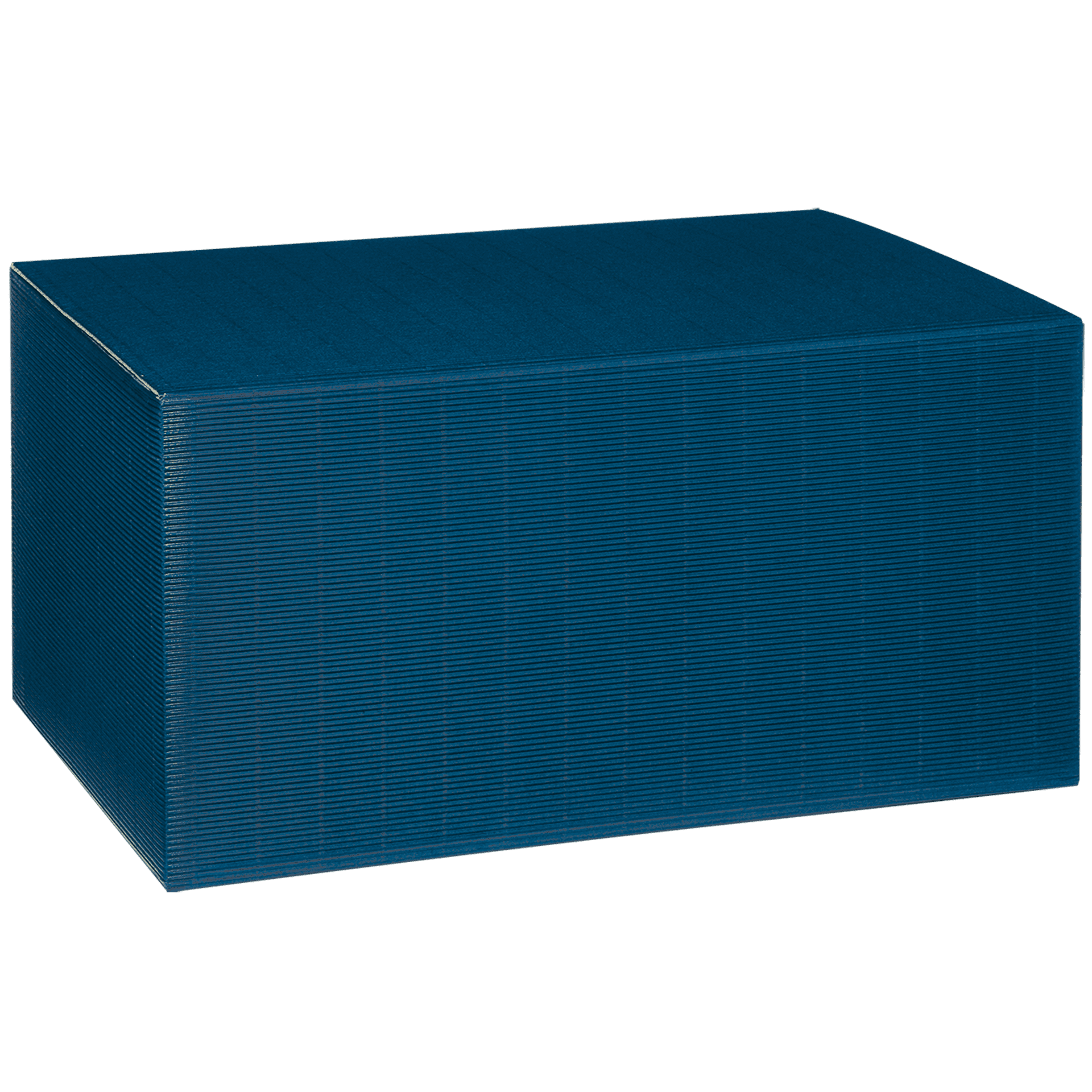 Präsentkarton - Saphirblau - 6 x 0,75 l