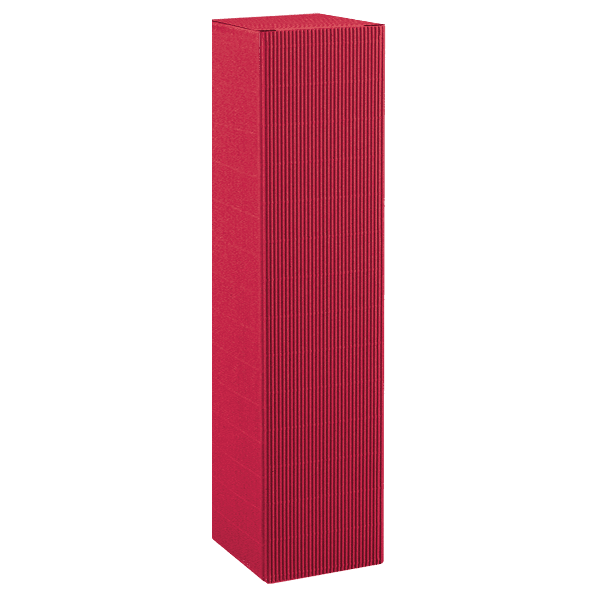 Faltschachtel - Offene Welle - Bordeaux - 1 x 1,0 l
