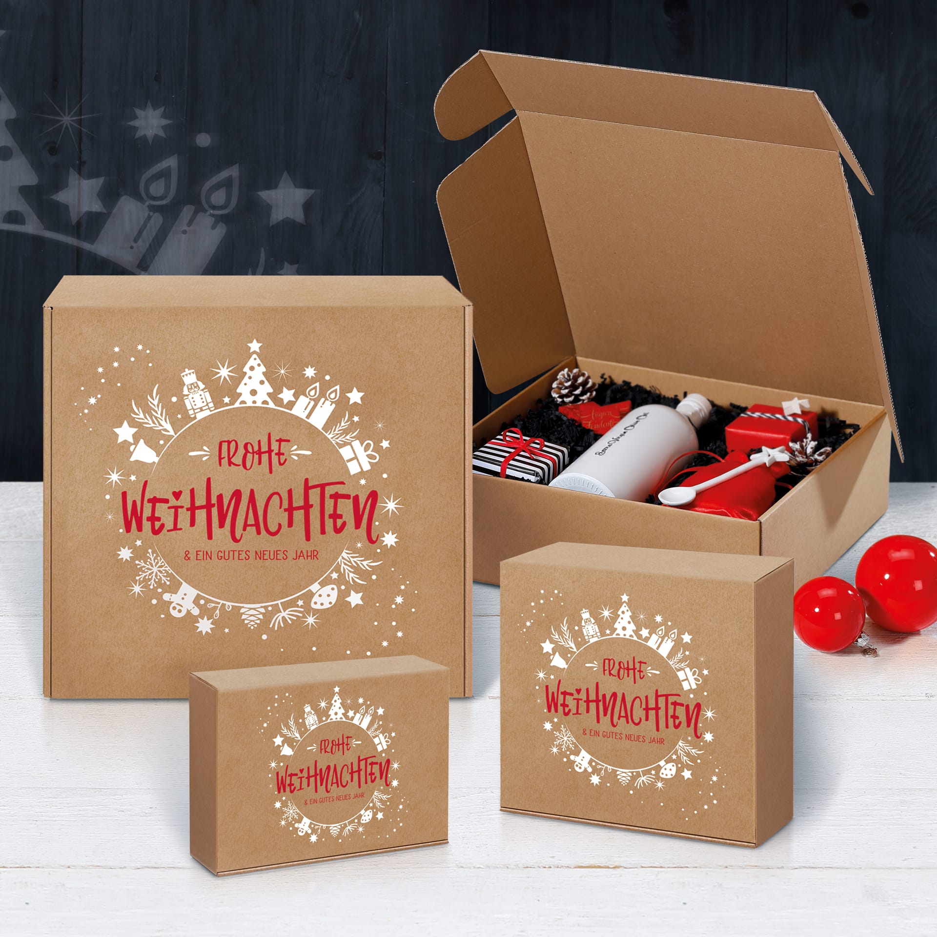 Geschenkbox "Frohe Weihnachten"