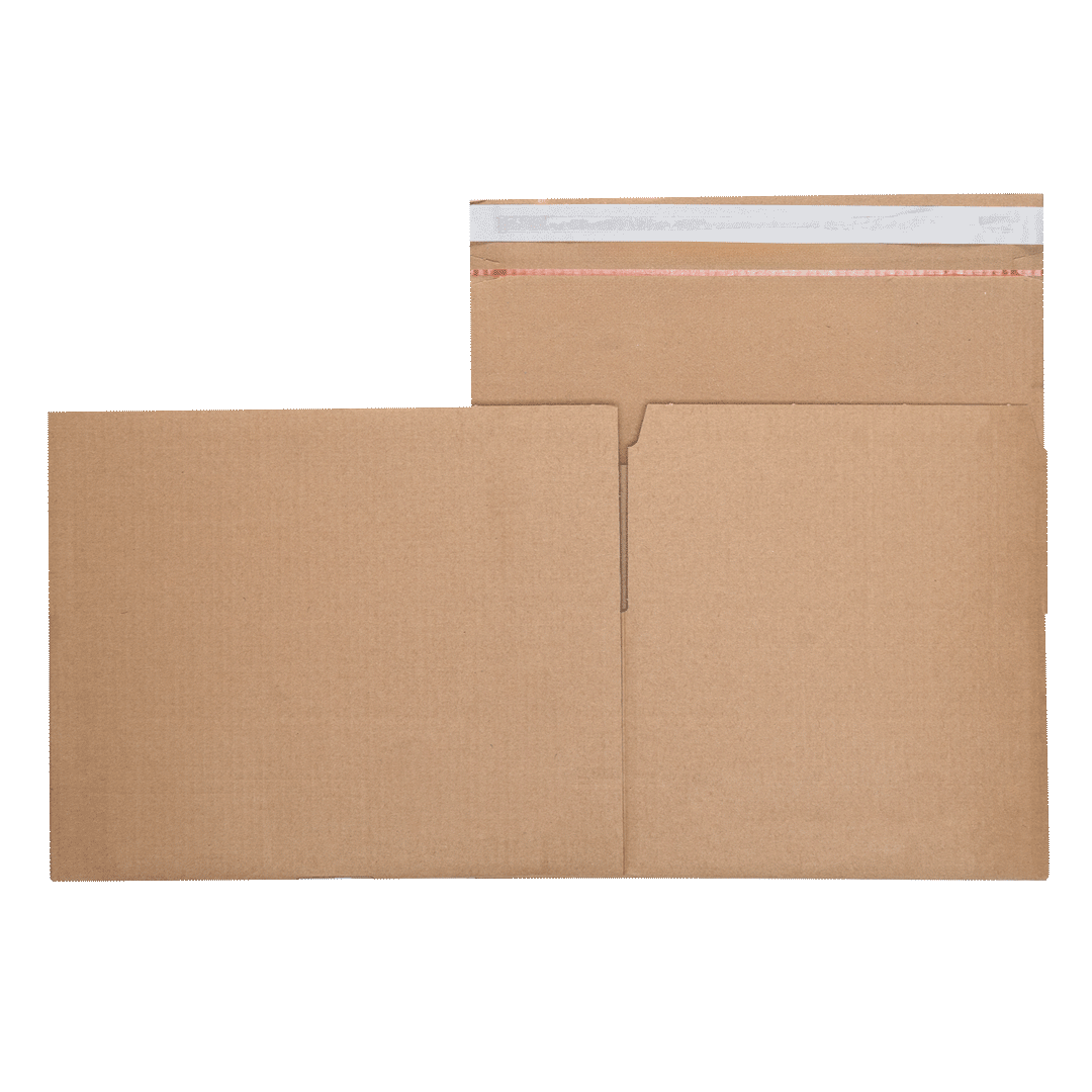 Blitzkarton braun 380x280x175mm flachliegend