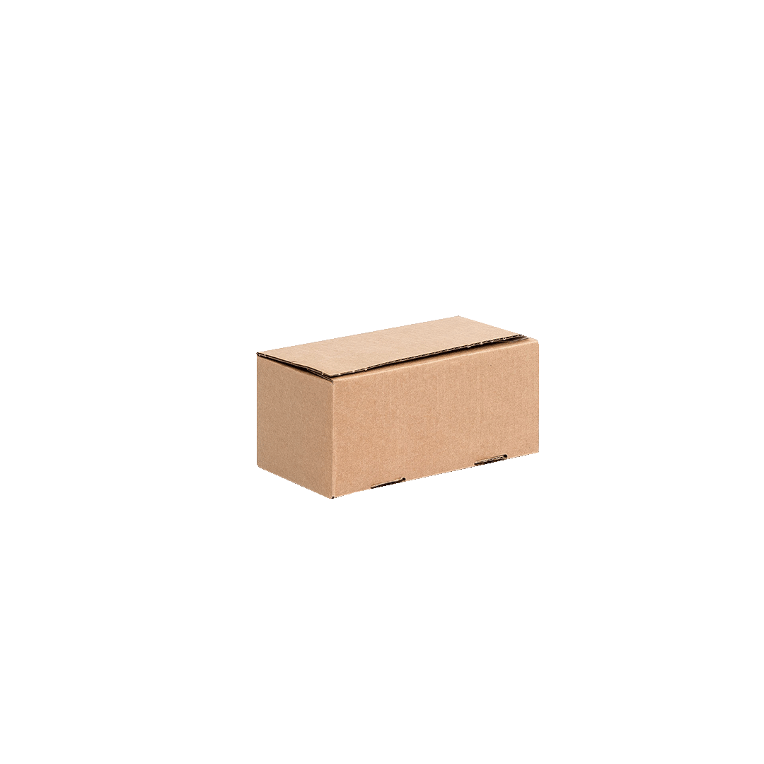 Blitzkarton braun 200x110x90mm Produkt geschlossen