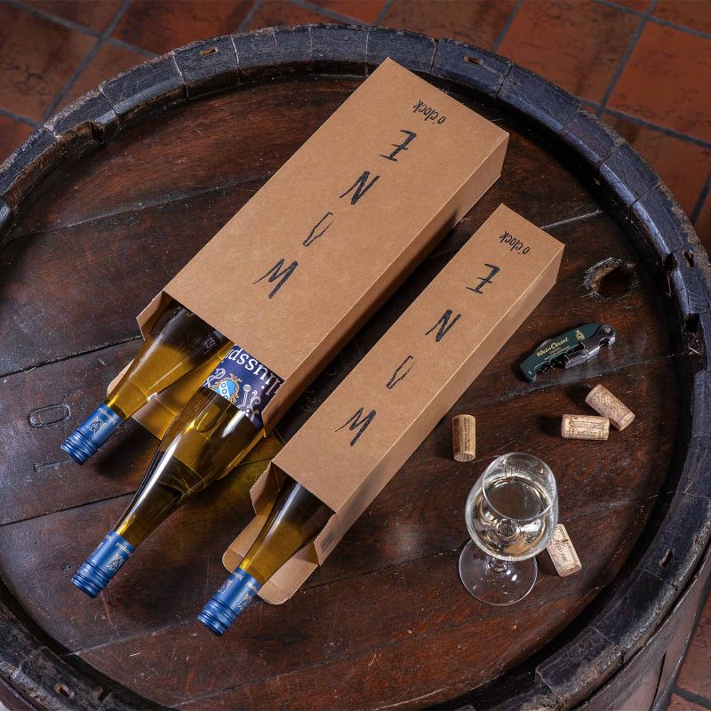 Geschenkverpackungen und Displays für Wein und Schaumwein